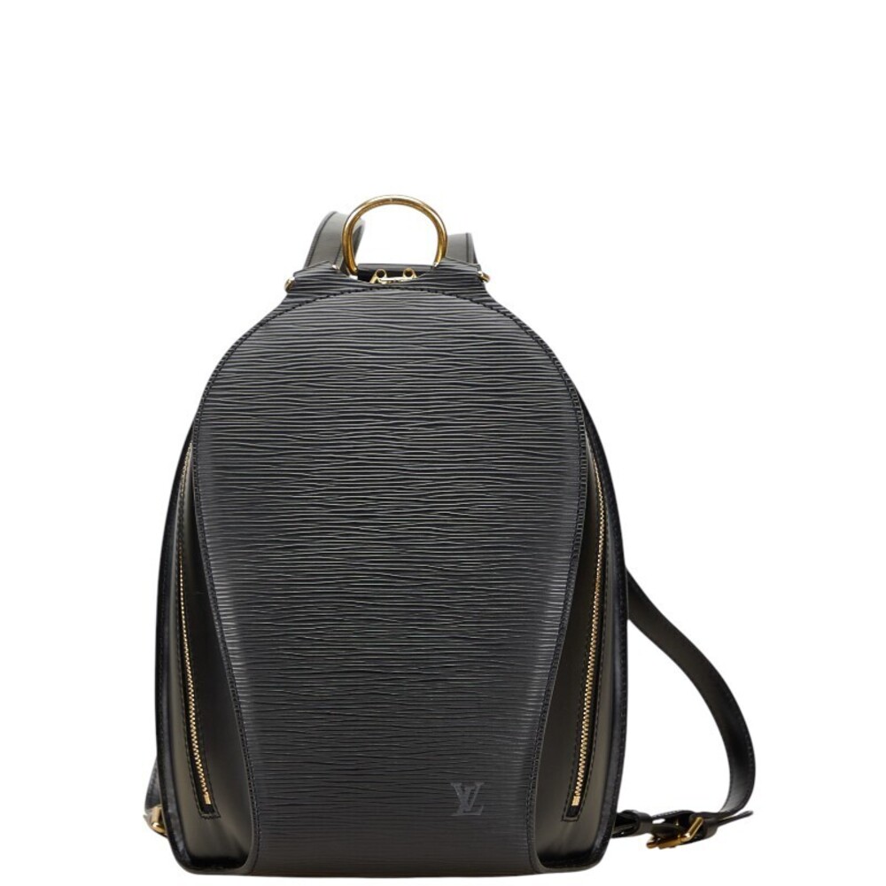 Louis Vuitton Epi Mabillon Backpack Noir Black Leather